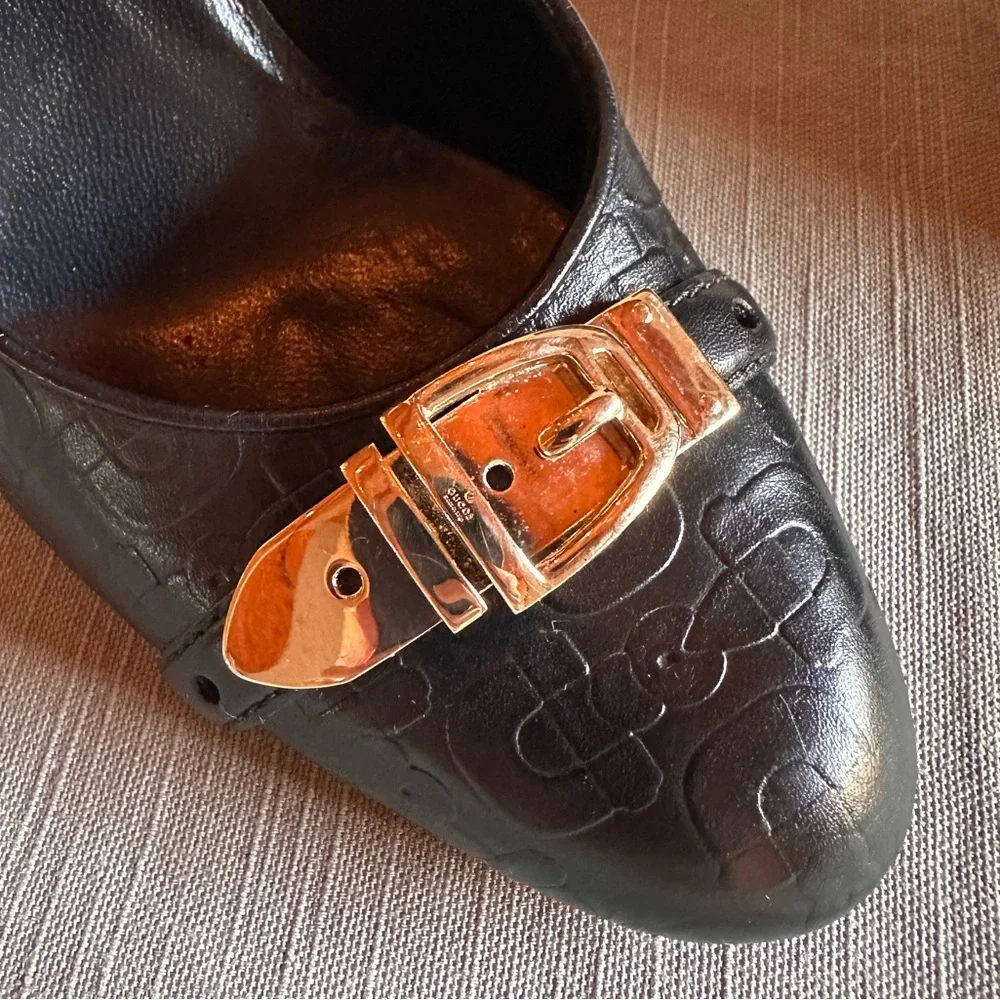 Gucci - Black Calf Leather Pumps - Picture 6 of 10